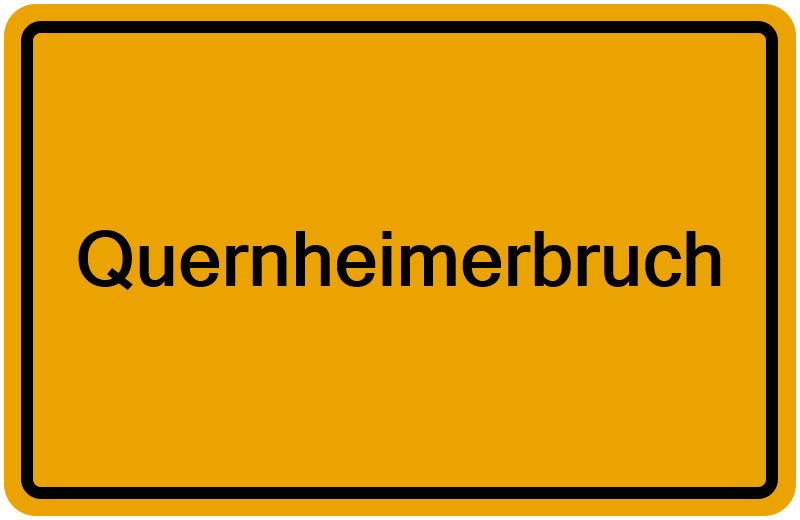 Handelsregisterauszug Quernheimerbruch