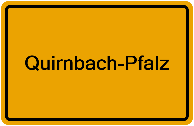 Handelsregisterauszug Quirnbach-Pfalz