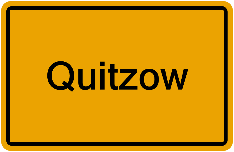 Handelsregisterauszug Quitzow