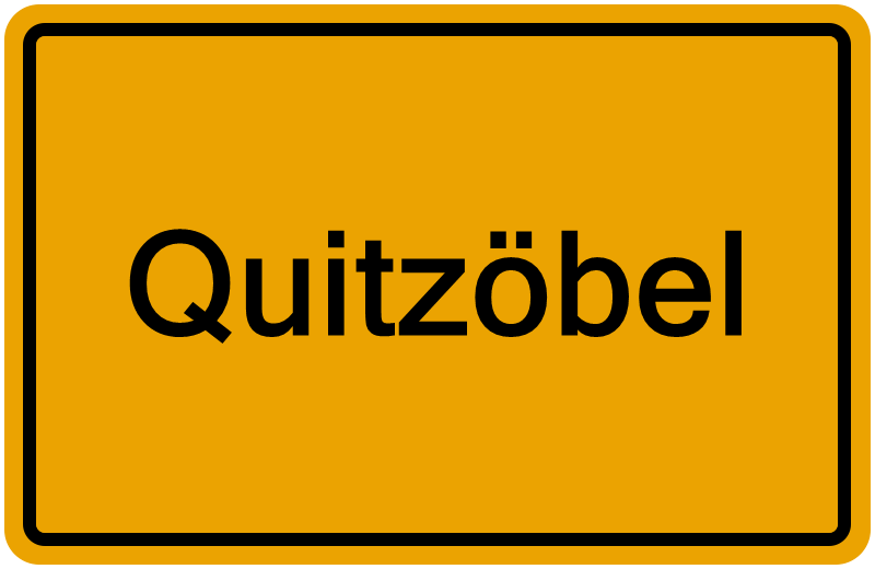 Handelsregisterauszug Quitzöbel