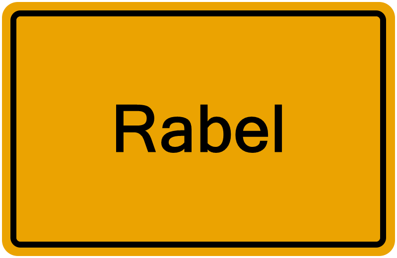 Handelsregisterauszug Rabel