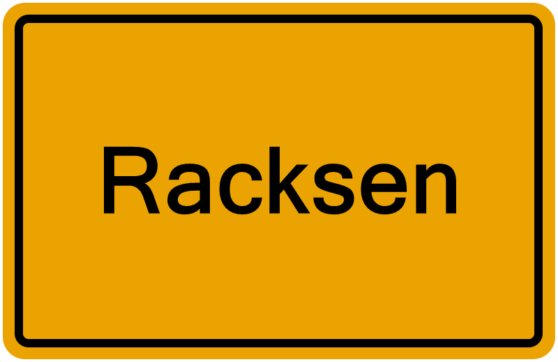 Handelsregisterauszug Racksen