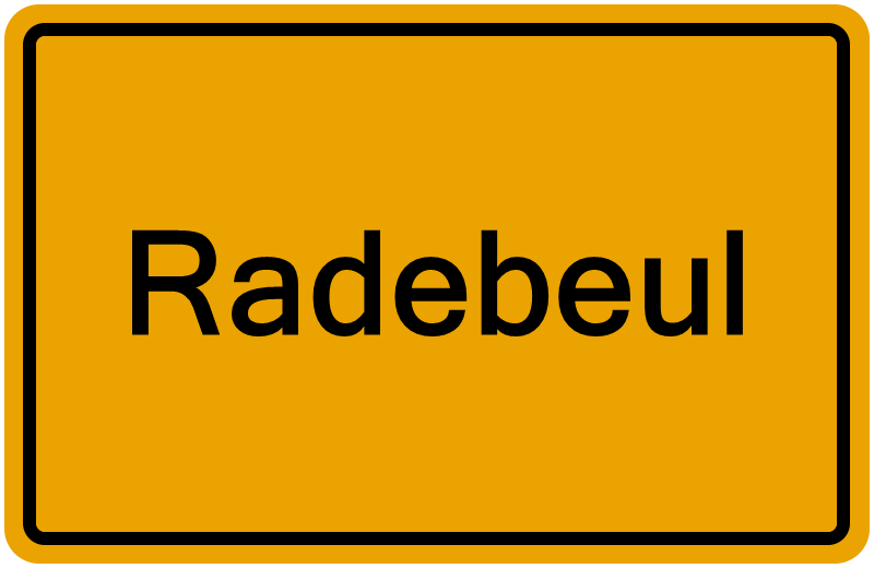 Handelsregisterauszug Radebeul