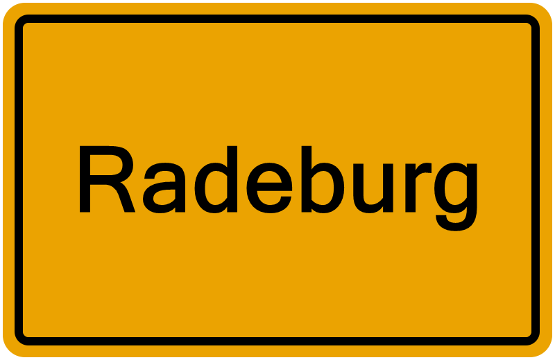 Handelsregisterauszug Radeburg