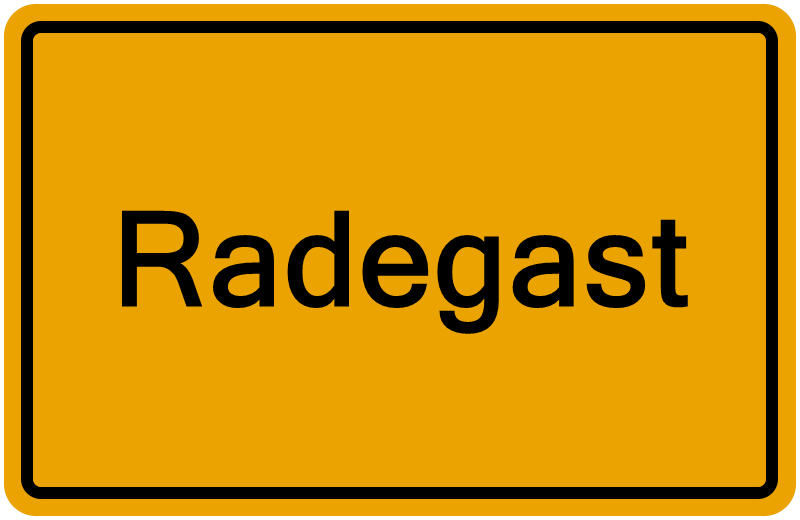 Handelsregisterauszug Radegast