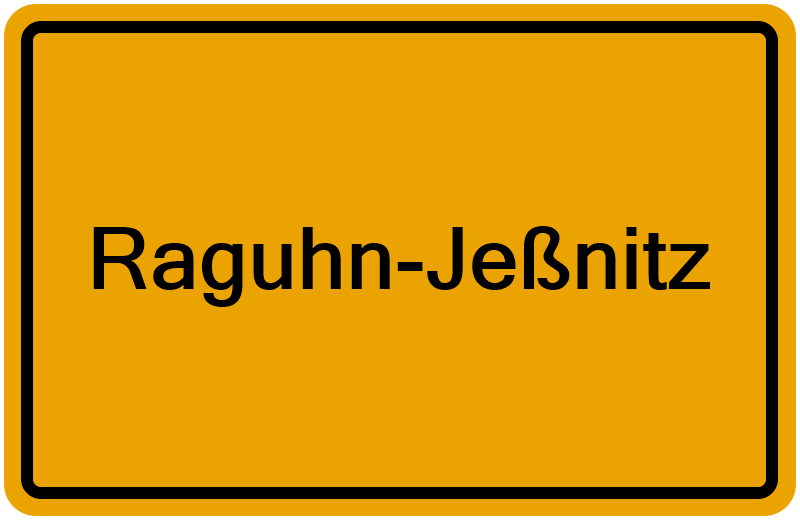 Handelsregisterauszug Raguhn-Jeßnitz