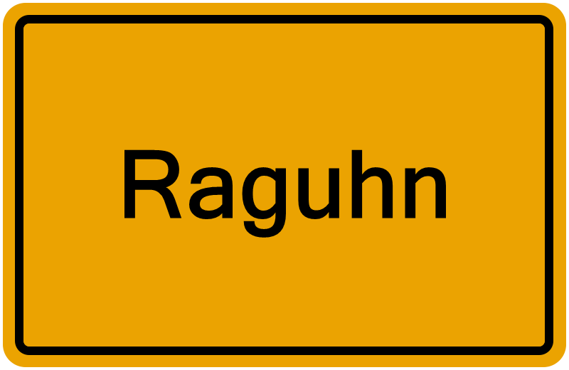 Handelsregisterauszug Raguhn