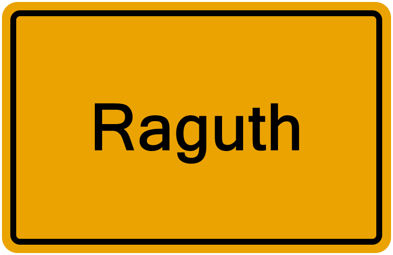Handelsregisterauszug Raguth