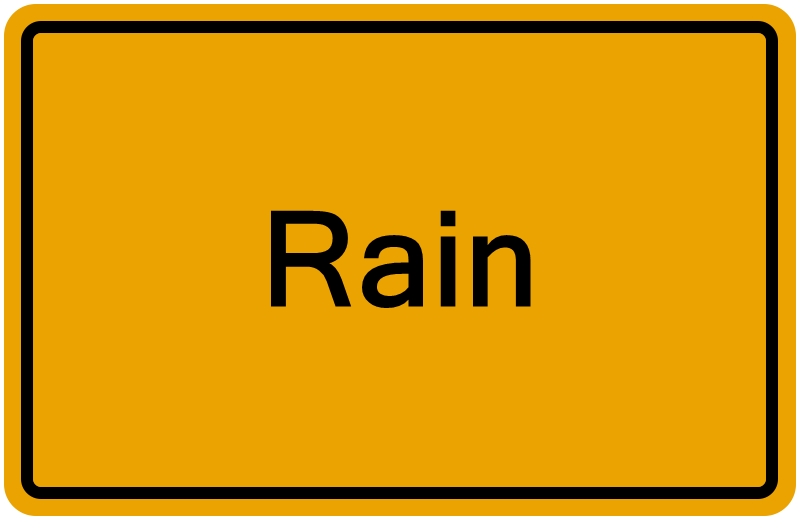 Handelsregisterauszug Rain