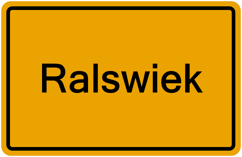 Handelsregisterauszug Ralswiek