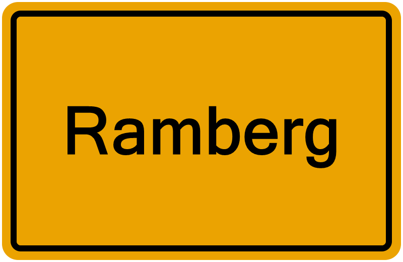 Handelsregisterauszug Ramberg