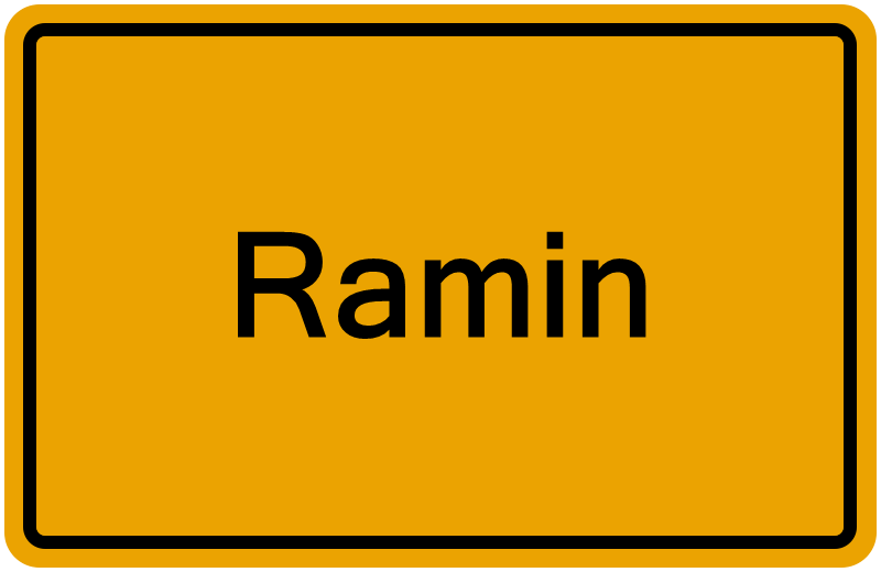 Handelsregisterauszug Ramin