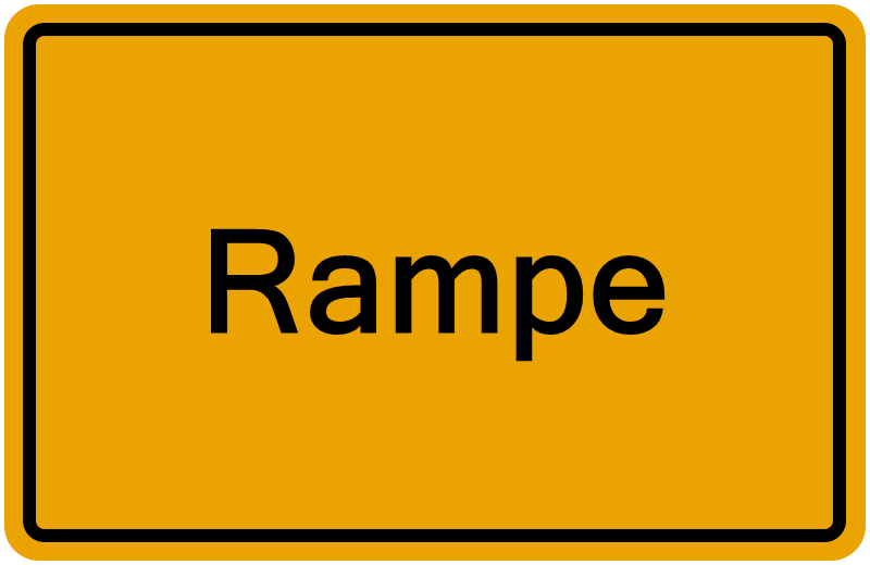 Handelsregisterauszug Rampe