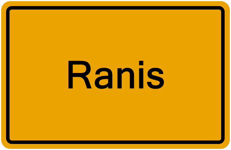 Handelsregisterauszug Ranis