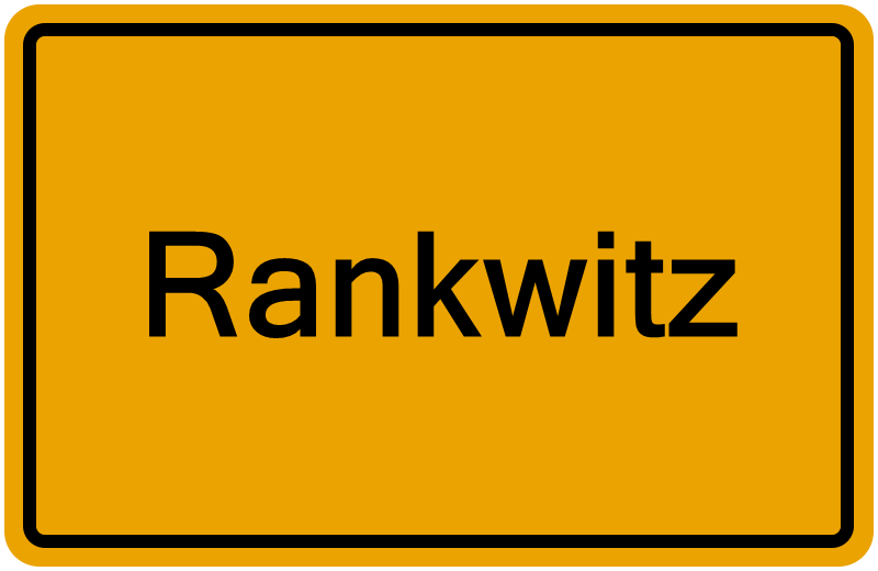 Handelsregisterauszug Rankwitz