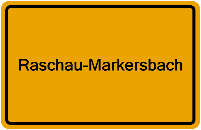 Handelsregisterauszug Raschau-Markersbach