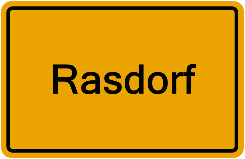 Handelsregisterauszug Rasdorf
