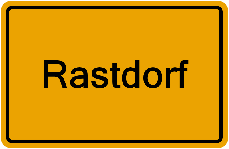 Handelsregisterauszug Rastdorf