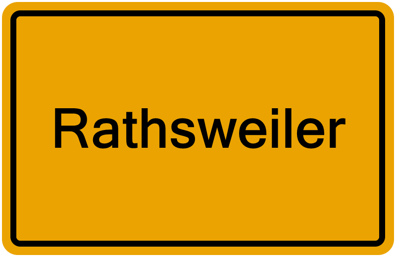 Handelsregisterauszug Rathsweiler