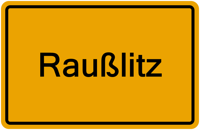 Handelsregisterauszug Raußlitz