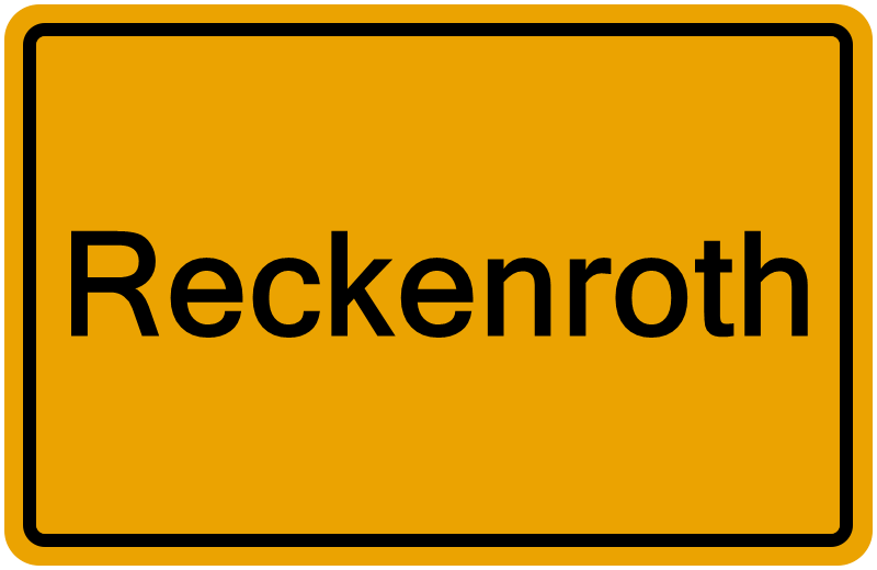 Handelsregisterauszug Reckenroth