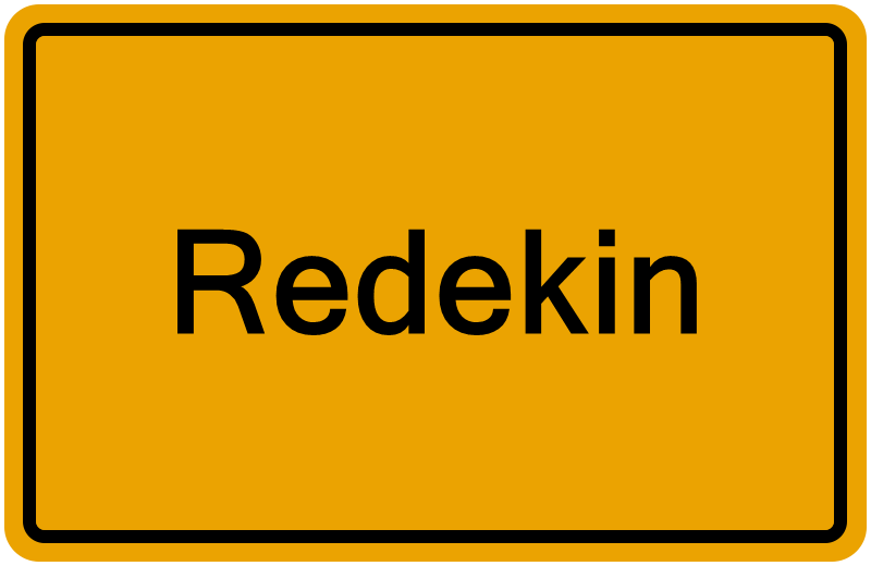 Handelsregisterauszug Redekin