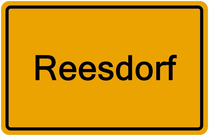 Handelsregisterauszug Reesdorf