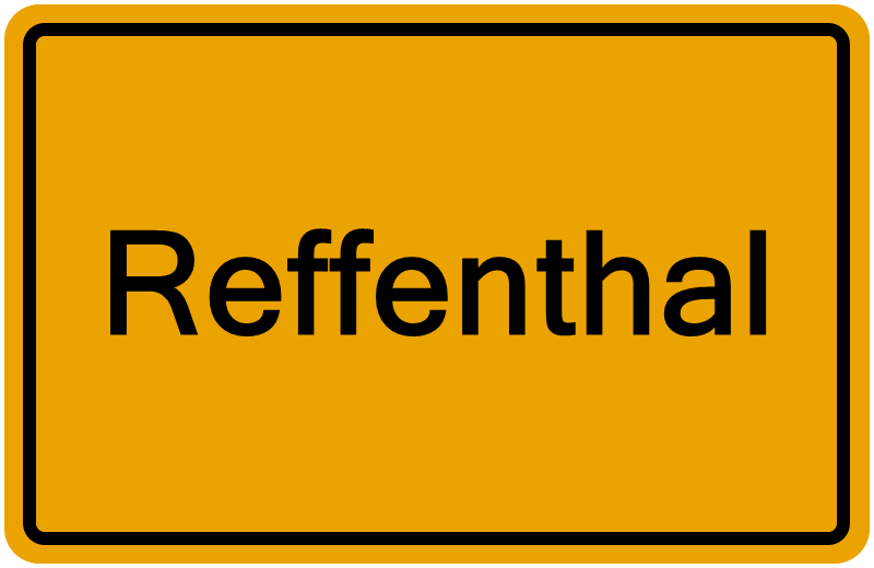 Handelsregisterauszug Reffenthal