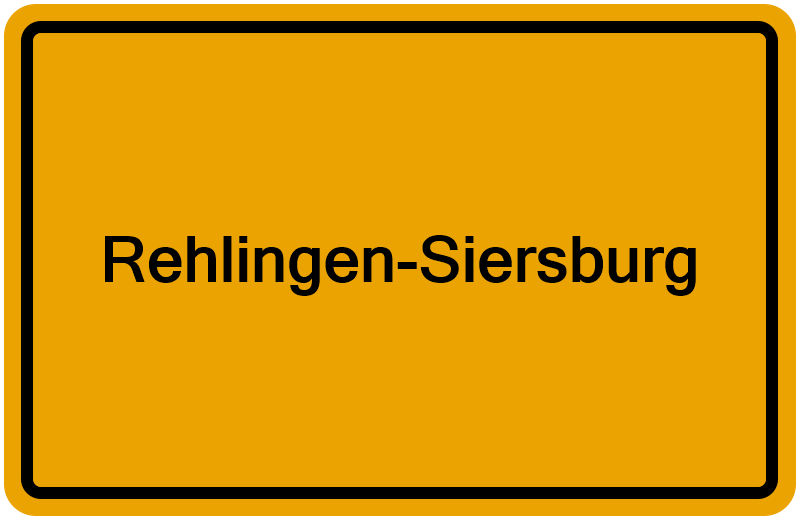 Handelsregisterauszug Rehlingen-Siersburg