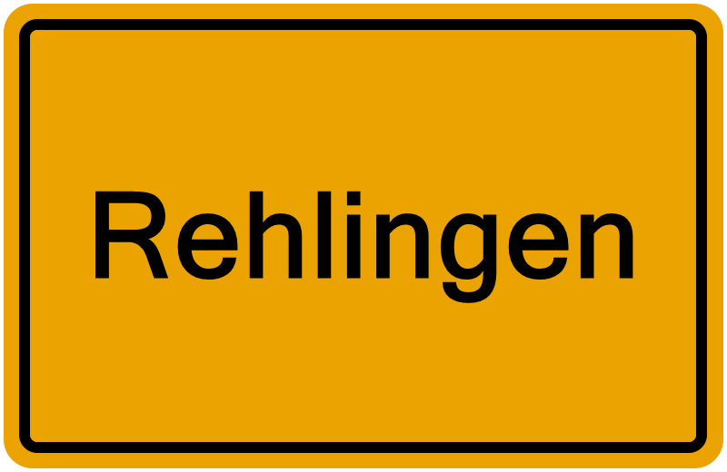 Handelsregisterauszug Rehlingen