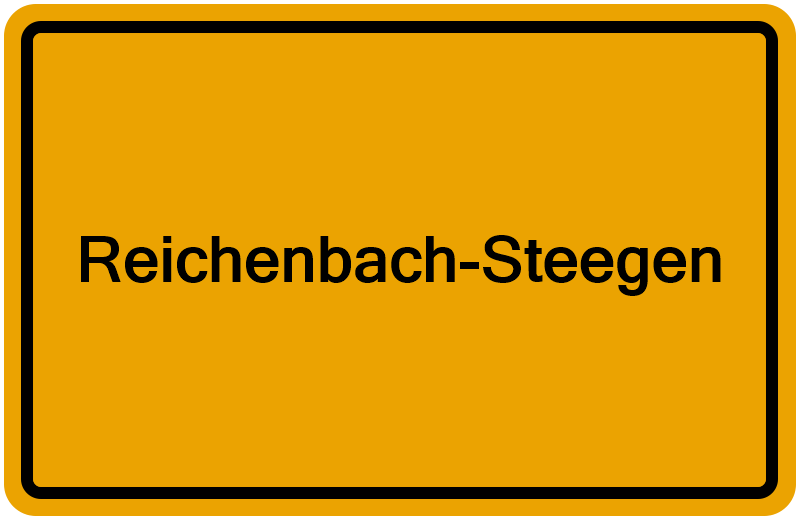 Handelsregisterauszug Reichenbach-Steegen