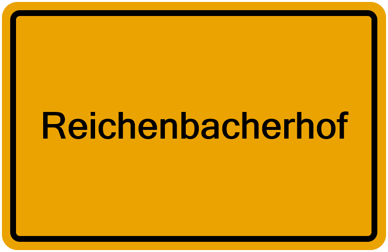 Handelsregisterauszug Reichenbacherhof