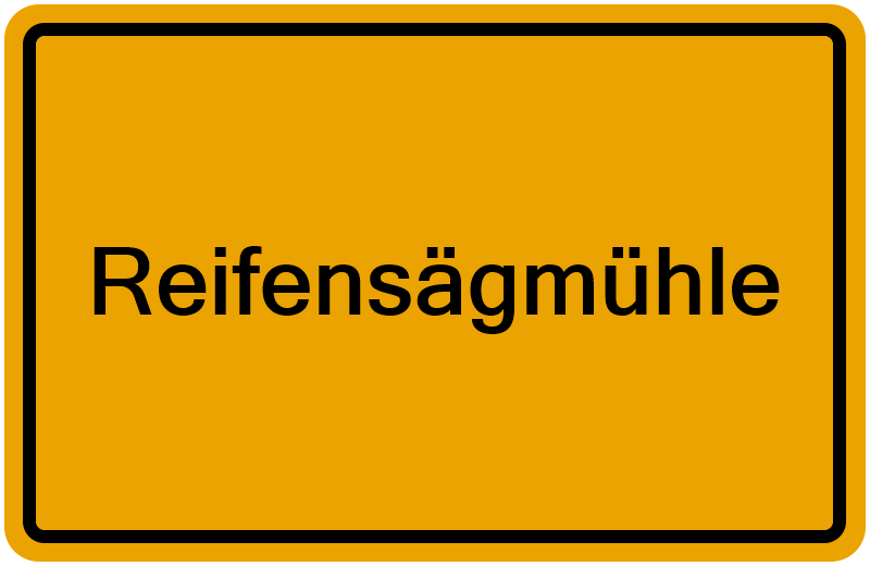 Handelsregisterauszug Reifensägmühle