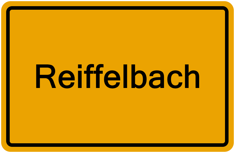 Handelsregisterauszug Reiffelbach