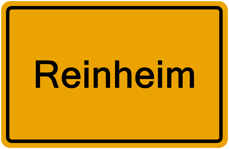 Handelsregisterauszug Reinheim