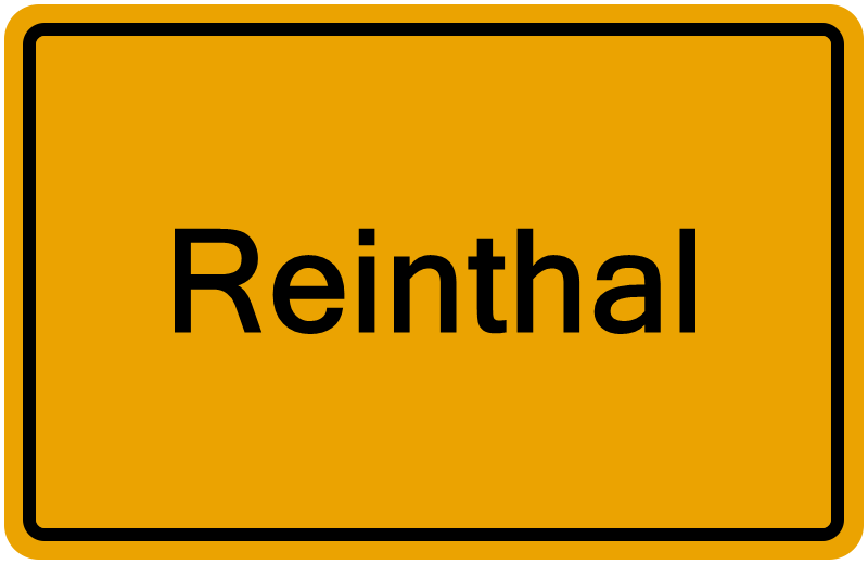 Handelsregisterauszug Reinthal