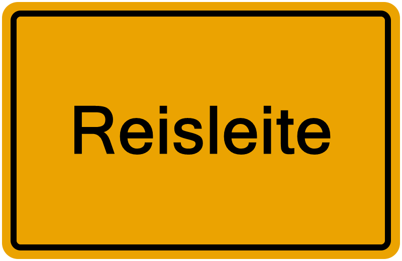 Handelsregisterauszug Reisleite