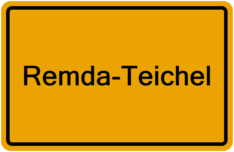Handelsregisterauszug Remda-Teichel