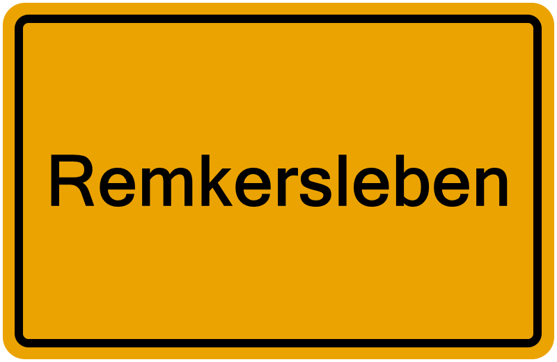 Handelsregisterauszug Remkersleben