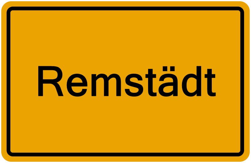 Handelsregisterauszug Remstädt