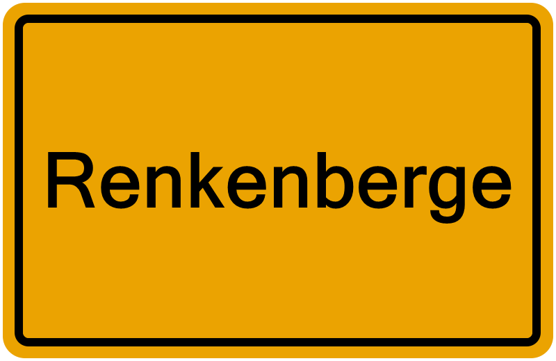 Handelsregisterauszug Renkenberge