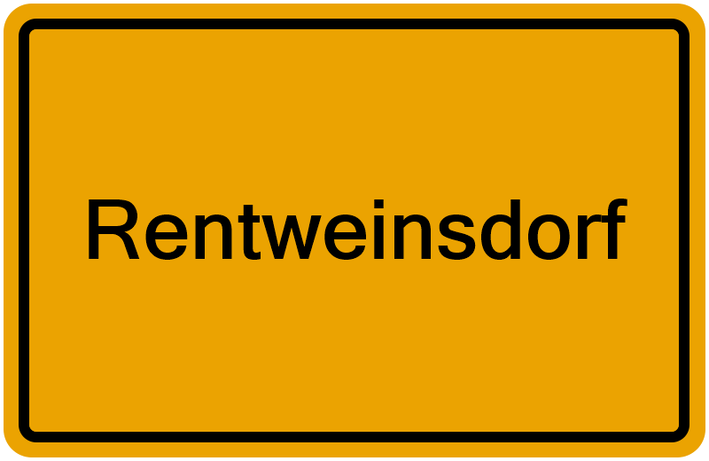 Handelsregisterauszug Rentweinsdorf