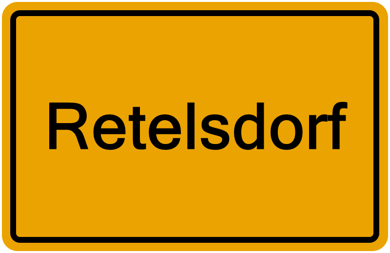 Handelsregisterauszug Retelsdorf