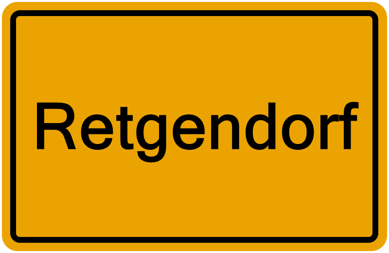 Handelsregisterauszug Retgendorf