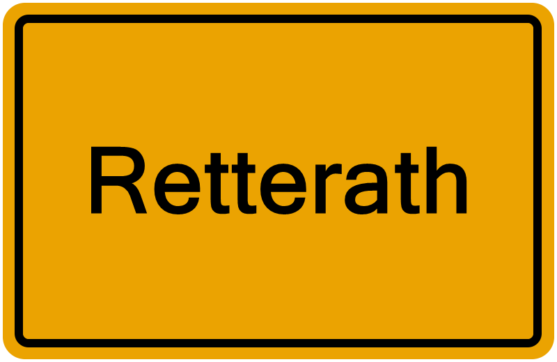 Handelsregisterauszug Retterath