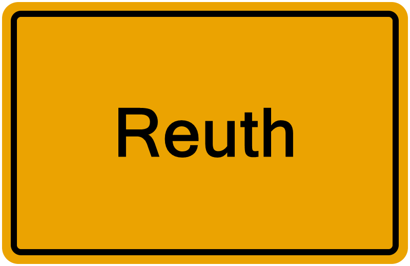 Handelsregisterauszug Reuth
