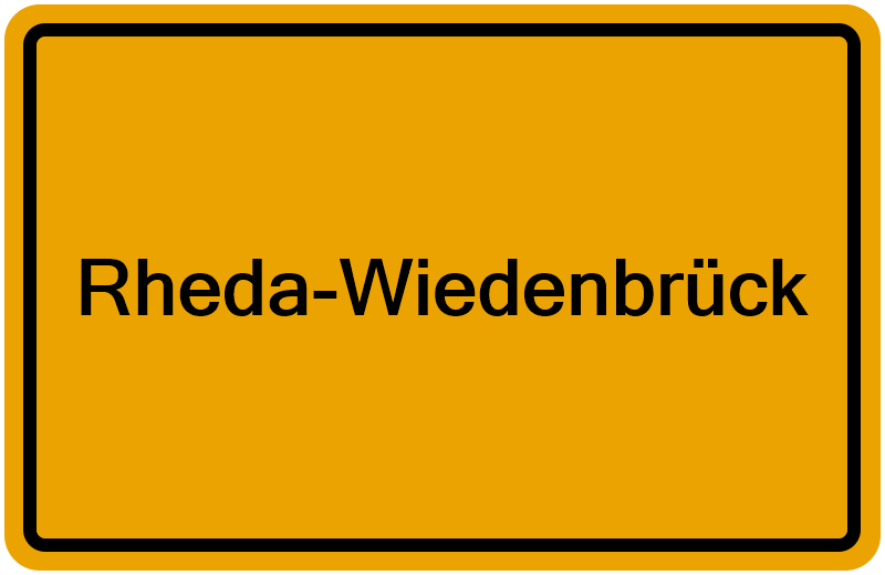 Handelsregisterauszug Rheda-Wiedenbrück