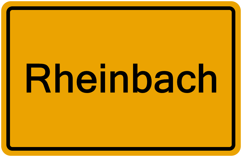 Handelsregisterauszug Rheinbach