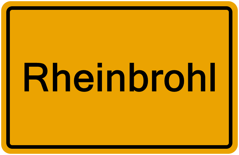 Handelsregisterauszug Rheinbrohl