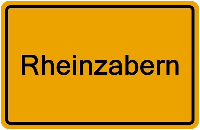 Handelsregisterauszug Rheinzabern